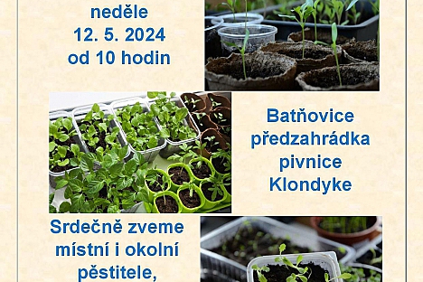 Jarní burza rostlin v Batňovicích