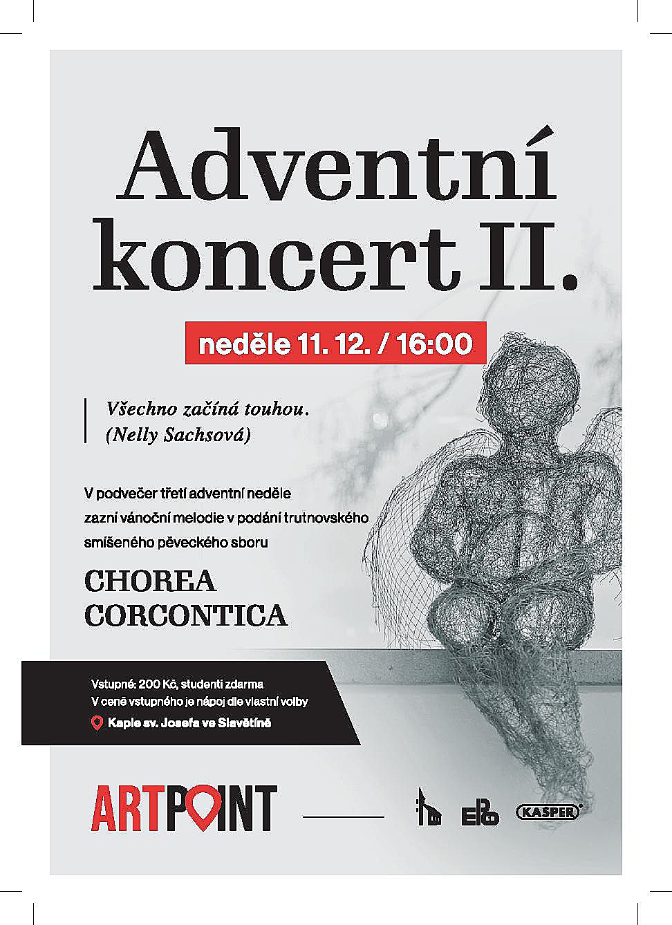 Adventní koncert ve Slavětíně