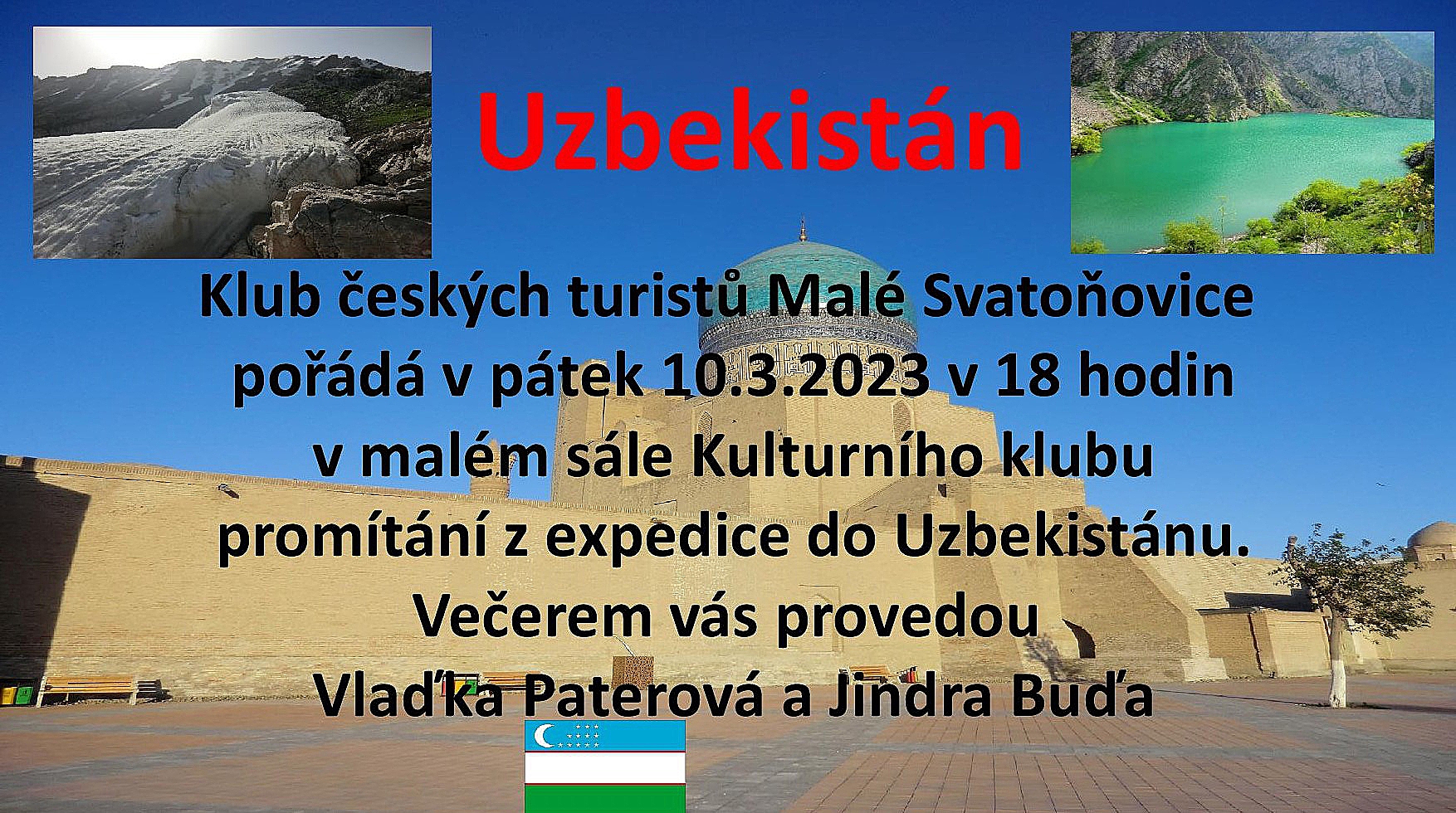 Cestovatelská beseda o Uzbekistánu