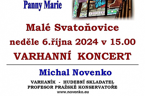 Varhanní koncert v Malých Svatoňovicích