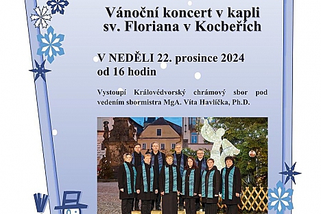 Vánoční koncert v Kocbeřích