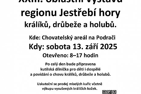 Úpičtí chovatelé uspořádají tradiční výstavu