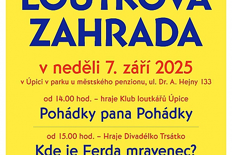 Klub loutkářů zve na Loutkovou zahradu!