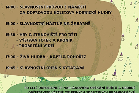 ŽABÁRENSKÁ SLAVNOST VE RTYNI!