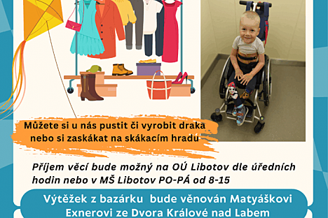 Libotovský bazárek pomáhá! 