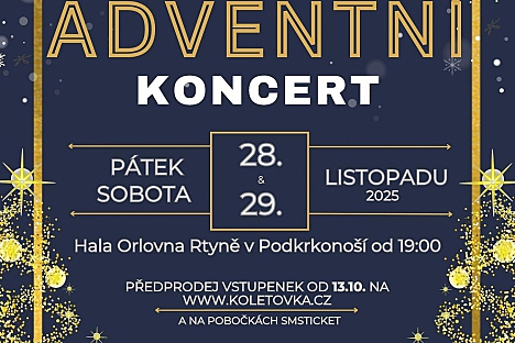 Adventní koncert ve Rtyni v Podkrkonoší