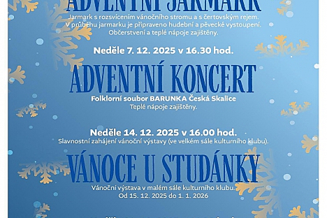 Advent u Studánky v Malých Svatoňovicích