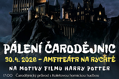 Pálení čarodějnic ve Rtyni v Podkrkonoší