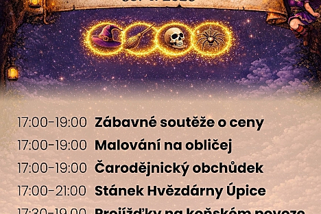 Čarodějnice na Dlouhých Záhonech v Úpici