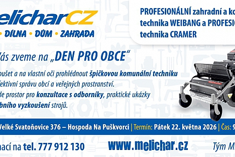 Den pro obce - prezentace špičkové komunální techniky