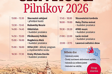 Pilníkov se baví! Městské slavnosti 2026