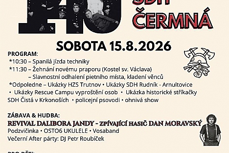 140 let SDH Čermná