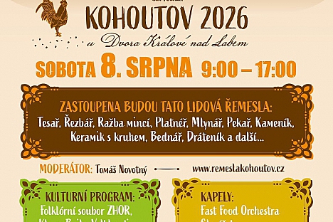 Lidová řemesla Kohoutov 2026