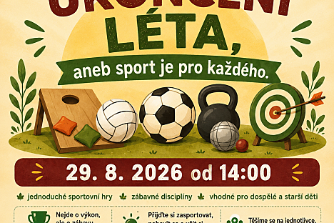  Ukončení léta v Kohoutově: Sport je pro každého!