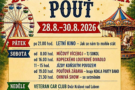 Tradiční Bartolomějská pouť v Batňovicích 2026