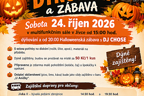8. JÍVECKÉ DÝŇOVÁNÍ A ZÁBAVA