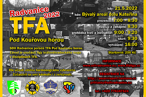 TFA - hasičská soutěž v Radvanicích